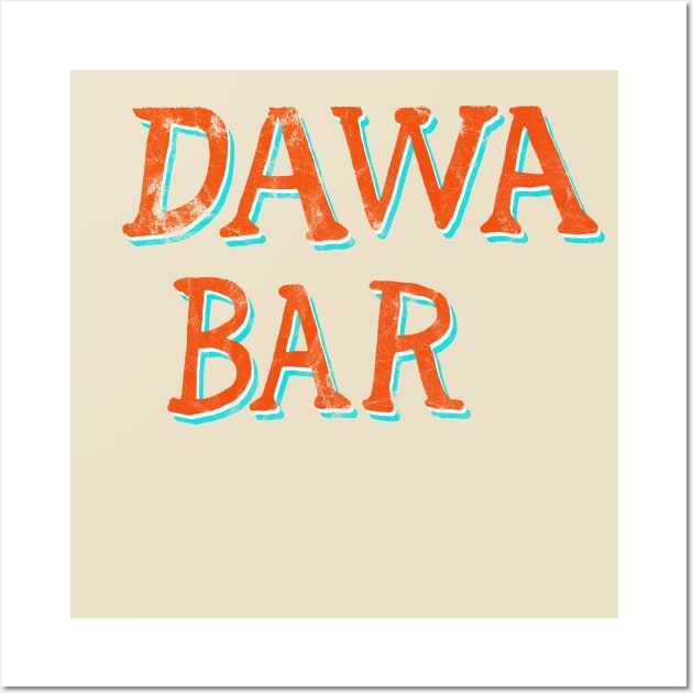 Dawa Bar Vintage Wall Art by FandomTrading